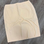 Vintage Escada Pencil Skirt C4 Yellow Size 10 Photo 0