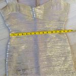 Herve Leger NEW HERVÉ LÉGER
Off-the-shoulder metallic bandage mini dress Photo 6