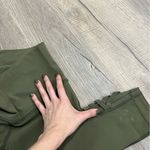 Lululemon size 6 Olive Green Leggings with Mesh Photo 3