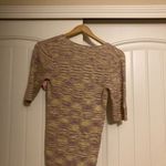 Sundance  Lightweight Sweater Small Marled Yellow and Purple 3/4 Sleeve NWOT NEW Photo 2