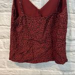 Rails  Women's Size XS Aubrey Rust Spotted V-Neck Tank Top 924-616-150 Photo 11