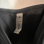 Black One Piece Swimsuit V Neck Tummy Control Ruched Size Small NWOT Photo 3