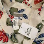 Vintage Fruit Print Button Down Size M Photo 1