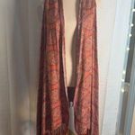 Soft Surroundings  Vibrant Paisley Scarf Cardigan Photo 0