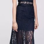 Speechless Navy Lace Sleeveless Maxi Dress Photo 0