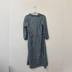 J. McLaughlin NWT J.Mlaughlin Small Mollie Dress Olive Navy Silk Blend Photo 3