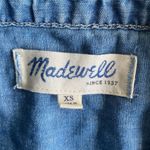 Madewell Chambray Shirt Womens Sz XS Classic Preppy Academia Cowboy Tuxedo Photo 5