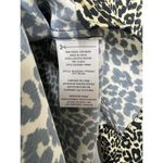 Equipment  Bradner Tunic Shirt XS Leopard Print Long Sleeve Top Photo 3
