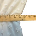 Simplee Apparel  White Chiffon Dress
Swiss Dot Lace Trim size xl Photo 7