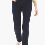 Chico's So Slimming By  Size 2 Short US L 12 Jeans Faded Black Mid Rise Stretch Photo 0