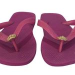 Havaianas Pink crown flip flops womens sandals Size 6 37/38 Photo 3