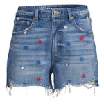 No Boundaries  Denim Shorts Distressed Photo 0