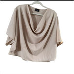 VICI Women's  Beige Cowl Neck Blouse M Photo 7