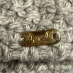 DEX Short Sleeve Sweater Dress Acrylic / Wool Blend Oatmeal Beige Size XS Tan Photo 4