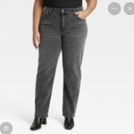 Ava & Viv •  90s high rise straight jeans black size 17 Photo 1