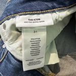 joe's jeans  Womens‎ The Icon Skinny Mid-Rise Ankle Jeans Stretch Sz 31 Bedazzled Photo 7