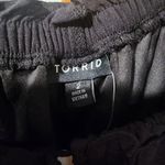 Torrid size 2 black maxi textured woven double slit dress nwt Photo 3