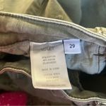 Vervet Women’s Distressed Green Cropped Jeans Sz 29 Photo 12