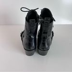 ALLSAINTS  Women's Katy Croc-Embossed Boots Photo 2