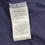 Evereve  Bailey Tank Dress Medium Sleeveless Cotton Navy Blue Stripes Photo 6