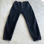Abercrombie & Fitch  Black The 80's Mom High Rise Jeans 4 Short Photo 1