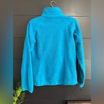 Columbia  Full Zip Fleece Blue Women’s Jacket Coat Electric Blue Sz L EUC Photo 3