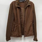 Jane Ashley Ladies S Jacket faux fur collar mixed media Photo 0