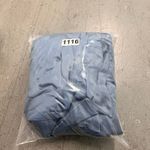 Vera Wang  White One Shoulder Dress Blue Steel Satin Sash VW360215 Bridesmaid 4‎ Photo 13