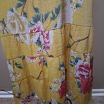 Mlle Gabrielle NWOT FRESH AND SOFT Yellow Floral Maxi Dress Photo 3