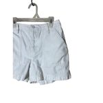 Vans Shorts Womens Size 26 White Casual Denim Button Closure Skater Streetwear Photo 1