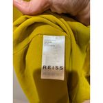 Reiss  Hilda Halterneck‎ Midi Dress Chartreuse Sz 10 Photo 11