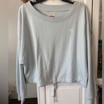 Wrangler  Light Blue Cropped Pullover Photo 0
