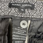Mario Serrani  Black and Gray Patterned Trousers Photo 3