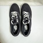 Vans Off The Walls Low Profile Blue Navy Canvas Lace Up Shoes Women's 6 EUC Photo 2