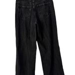 Hot Topic Black Ripped Destroyed High Rise Wide Leg Jeans Size 9 Grunge Goth Photo 1