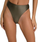 Good American  Reversible High Shine Foil Cheeky Swimsuit Bottoms Photo 0