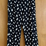 Reformation  Marlon Pants Dalmation Splotch Straight Leg Cropped SZ‎ 4 Photo 0