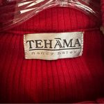 Tehama Nancy Haley Suede Ribbed Knit Sleeves Jacket Women's Medium‎ Fuchsia Pink Photo 2