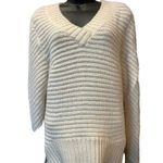 Paper Denim & Cloth  Womens Oversized Minimalist Chunky Knit Wool Sweater XS Photo 1