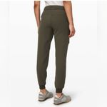 Lululemon  On the Fly Jogger Olive Dark Olive Green‎ Women's Jogger Pants size 8 Photo 3