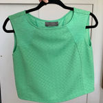 VERO MODA  Bright Green Tank Top Size Xs‎ spring summer whimsy minimalist neon Photo 0