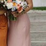 Pretty Garden Dress Satin Photo 2