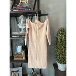 Lost + Wander  Sandy Rock Knit Halter Mini Dress Cream Womens Size Large Photo 9
