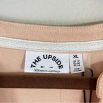 Anthropologie NWT The Upside Freja Pullover Shirt Size XL Peach Orange Photo 3