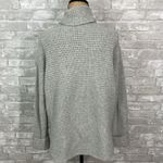 Pilcro  Grey Ribbed Cowlneck Sweater Photo 2