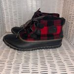 Sorel Women's Out N About Waterproof Buffalo Plaid Winter Snow Boots Size 8.5 Photo 1