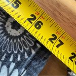 Roxy  Women’s Blue Denim Jeans Floral Print Mid Rise Straight Leg size 0/24 Photo 8