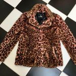 Unreal Fur Faux Dark Pink Urban Tiger Teddy Coat Jacket Mob Wife Aesthetic Furry Photo 4