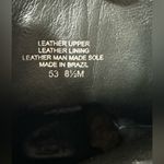 Tory Burch  Leather Animal Print Black Moto Boots Size 8.5 Photo 11