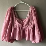 Show Me Your Mumu  Pink Blush Women's Angelique Top Size Medium Photo 0